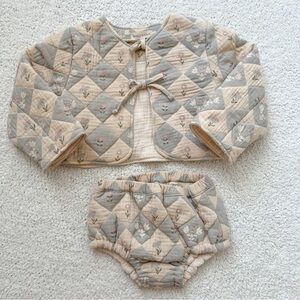 Wild Wawa quilted set